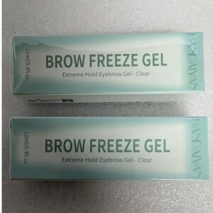 Handaiyan Brow Freeze Gel Extreme Hold Eyebrow Gel Clear 12ml H2064 New 2 Pkgs